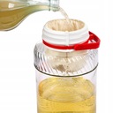 Worek do filtracji nalewek moszczu 1 l z gumką 1000 ml WIELORAZOWY COTTON