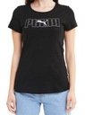 Женская футболка Puma Rebel Graphic Tee r.S, черная