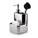 Дозатор для средства для мытья посуды, мыла, контейнер с губкой.