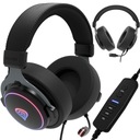 7.1 Наушники GENESIS Neon 764 RGB с микрофоном для ПК/PS4/PS5/Android, черные