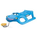 PROSPERPLAST ZIGI-ZET салазки, трос, полозья, синяя машина