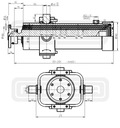 SERVOVARIKLIS TELESKOPOWY 125\/4\/1600 ZK GALIA HYDROLIDER nuotrauka 3