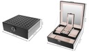 Вместительная коробка-органайзер, элегантная шкатулка, футляр для ювелирных изделий, часов