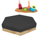 БРЕЗЕНТОВОЕ ПОКРЫТИЕ ДЛЯ ПЕСОЧНИЦЫ 140*110СМ