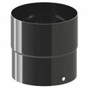 KROP STAL ZŁĄCZKA RURY - MUFA fi 90 ral 7016 GRAFIT