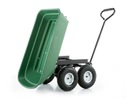 Wózek ogrodowy transportowy taczka przyczepka wywrotka HIGHER 350kg 75L Waga produktu z opakowaniem jednostkowym 15 kg