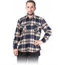 Фланелевая рубашка в клетку осень-зима 2XL