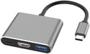 Переходник USB-C USB 3.1 на HDMI/USB 3.0/USB-C 4K