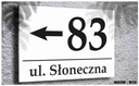 Табличка АДРЕСНАЯ ДОСКА АЛЮМИНИЕВАЯ НОМЕР ДОМА 20х30.