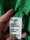 MOODS OF NORWAY sveter kardigan zelený syr/výstrih V veľkosť M s ľanom Výstrih výstrih do V