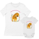 НАША ПЕРВАЯ ФУТБОЛКА НА ДЕНЬ МАТЕРИ ДЛЯ МАТЕРИ И ДОЧКИ ПОДАРОК ​​НА ДЕНЬ МАТЕРИ