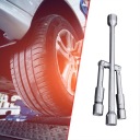 СКЛАДНИЙ КЛЮЧ DO LUG 4 WAY LUG NUT WRENCH 17MM 19MM 21MM 23MM TOOL АВТО  (17652179752) фото min 8