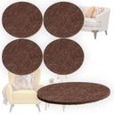 НАКЛАДКИ ДЛЯ МЕБЕЛЬНЫХ СТУЛЬЕВ КОЛЕСА ИЗ ВОЙЛА 4 ШТ.