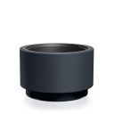 ВЫСОКИЙ ЦВЕТОЧНЫЙ ГОРШОК HEOS АНТРАЦИТ DLHEN400 XXL