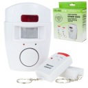 БЕСПРОВОДНАЯ СИГНАЛИЗАЦИЯ ДАТЧИК ДВИЖЕНИЯ + 2 ПУЛЬТА ПУЛЬТА 105 дБ