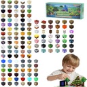 МАГНИТНЫЕ БЛОКИ MINECRAFT ДЛЯ ДЕТЕЙ ИГРУШКА СЛУЧАЙНАЯ МАГНИТНАЯ 100ШТ.