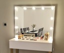 Lustro 100x80 do makijażu wizażu make up Hollywood