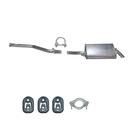 Tłumik końcowy Mercedes W203/T203 2.2TD 2000-