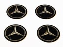 MERCEDES EMBLEMATY NAKLEJKI KOŁPAKI FELGI 70 mm