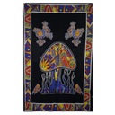 ИНДИЙСКАЯ ПОКРЫТКА СКАТЕРТЬ ГРИБ 135х200 209