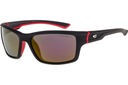 Поляризованные солнцезащитные очки GOG Alpha Matt Black, красные