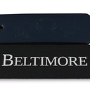 Beltimore темно-синий кожаный узкий ремень для брюк