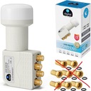 Hb-цифровой 4-полосный спутниковый конвертер DVB-S2