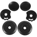 6SZT BLACK KIT MECHANISM DO HELMET MOTOCIKLINIO  photo 8