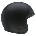 CASCO PARA MOTOCICLETA ABIERTO BELL CUSTOM 500 SOLID - NEGRO MATE CASCO M 