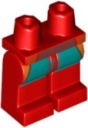 LEGO LEGS 970c00pb1274 красные штаны НОВИНКА (1г)
