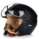 CASCO PARA MOTOCICLETA ABIERTO | VITO MODA MATT | SCOOTER CHOPPER ECE 22.06 LEKKI 