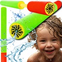 SIKAWKA ВОДЯНОЙ НАСОС ПИСТОЛЕТ ДЛЯ БАССЕЙНА ДЛИННАЯ ИГРУШЕЧНАЯ ВОДНАЯ ТРУБА XXL