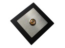 Кнопка звонка для домофона Steel LED 9 12 24 230В 10х10 INOX нерж.