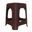 ТАБУРЕТ ДЛЯ ДОМА НА ТЕРРАСЕ, КОРИЧНЕВЫЙ, УЗОР РОТАГА