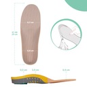 Стельки для обуви легкие беговые спортивные удобные Sulpo размер 41-46