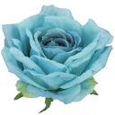 Урожайная роза, головка 14 см, синяя.