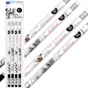 НАБОР ШКОЛЬНЫХ КАРАНДАШЕЙ С ЛАСТИКОМ ИЗ 4-Х СОБАКИ-КОТА