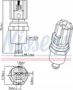 SENSOR TEMPERATURA DE AGUA SENSOR TEMPERATURA DE AGUA NISSENS NIS207057 