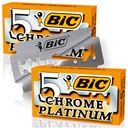 ЛЕЗВИЯ ДЛЯ БРИТВЫ BIC CHROME PLATINUM ДЛЯ CLIVER 5 ШТ. х 2