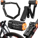 ВЕЛОСИПЕДНЫЙ ЗАМОК ДЛЯ ВЕЛОСИПЕДА ВЕЛОСИПЕДНЫЙ ЗАМОК С КОДОМ КОД ЗАКАЛЕННАЯ СТАЛЬ