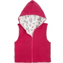 ЖИЛЕТ НА МОЛНИИ С КАПЮШОНОМ, спортивный костюм для девочек 122