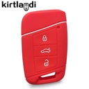 SHRY KEY CASE COVER PARA SKODA KODIAQ OCTAVIA RAPID FABIA KAROQ PARA VW PASSA 