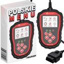 Diagnostyczny Tester OBD2 PL Menu Interfejs OBDII ELM327 Skaner Błędów PRO