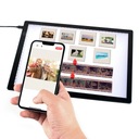 А762. Слайд-сканер Ультратонкая светодиодная световая панель 30x21CM A4