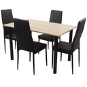 Lugano 120 комплект столов sonoma 4 шт. Nicea черный