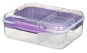 SISTEMA LUNCHBOX BENTO BOX КОНТЕЙНЕР ДЛЯ СОУСА 1650 МЛ С ОТДЕЛЕНИЯМИ