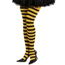 КОЛГОТКИ ЖЕНСКИЕ В ПОЛОСКУ ЖЕЛТЫЕ, ЧЕРНЫЕ