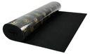 Ковер самоклеящийся, черный ковер, фетровая обивочная ткань толщиной 2 мм.