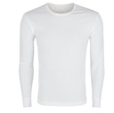 Мужская Т -Хранила Тонкая длинная рукава 3xl Белый