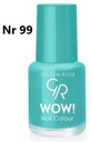Краска для ногтей Golden Rose Wow 6 мл 99
